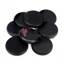 Pietre vulcanice pentru masaj, set de  8 bucati CRS08XL rotunde Mari